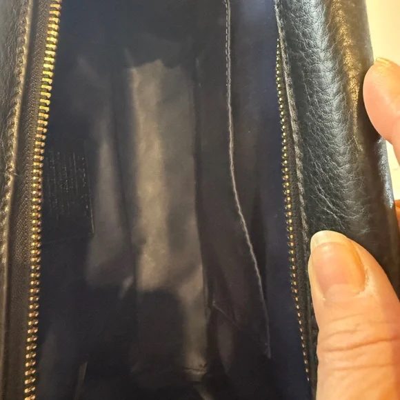 Coach Madison Madeline Easy West Satchel Shoulder Strap Gold Turn Lock Handbag - Picture 6 of 15